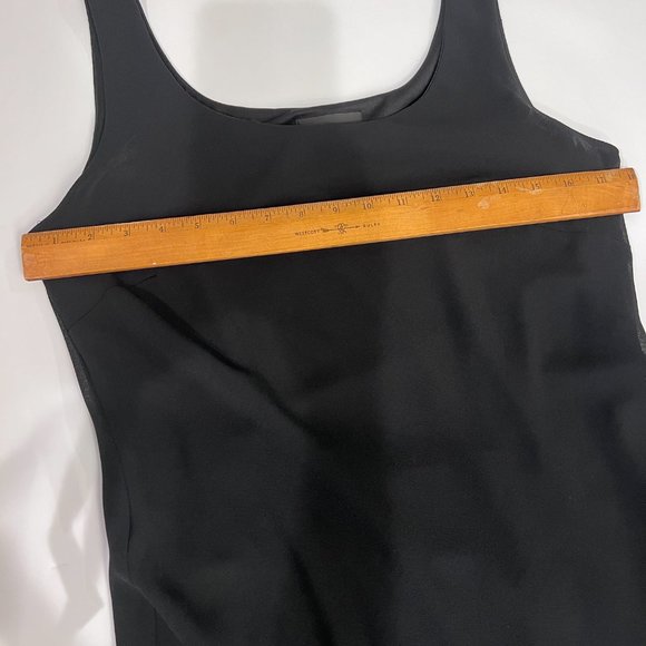 Virgo Petite Black Sleeveless Dress Size 6 - Picture 6 of 9